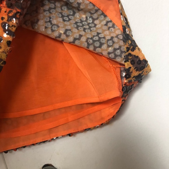 Versace x H&M Stampa Sequin Sunset Mini Dress - Picture 10 of 10